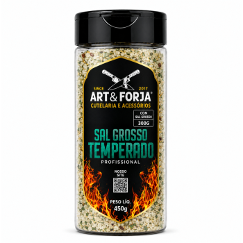 AeF - Pote Grande - Sal Grosso Temperado Profissional 450G