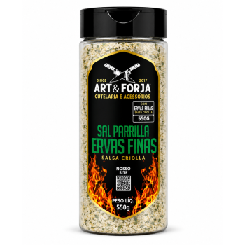 AeF - Pote Grande - Sal Parrilla com Ervas Finas Premium 450G