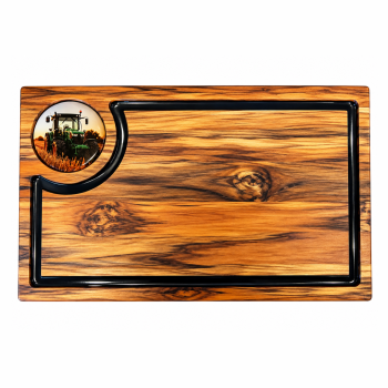 AeF - Tábua Slim Resinada com Farofeira 45x25x2cm