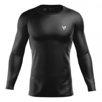 AeF - Camisa Termica Manga Longa Voker Preta