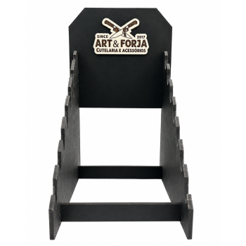 AeF - Expositor Suporte para 07 Facas