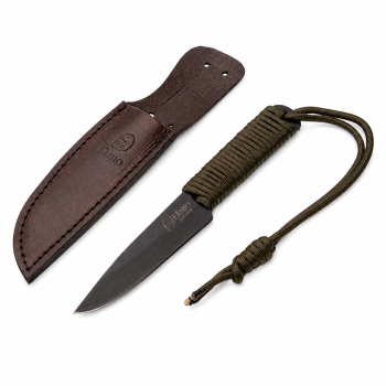 ELMO - Faca FR1 Militar 4 Pol Aço Carbono 1070 Cabo Paracord