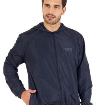 ORO - Jaqueta Corta Vento Masculina Rep. a Agua Marinho