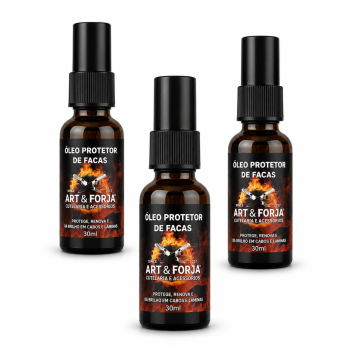 AeF - Oleo Mineral Protetivo para Facas 30ml