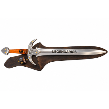 AeF - Espada Legendários 22 Pol Cabo Resina Aço Inox 3mm
