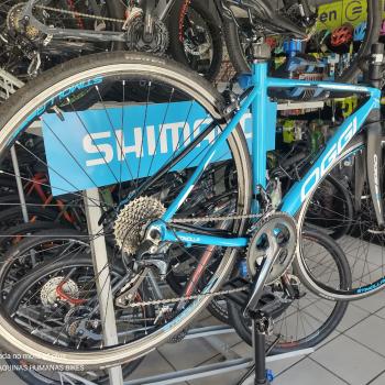 Bike Speed Seminova Oggi Stimolla 2021 Azul – Tamanho S – Shimano Tiagra 2x10v