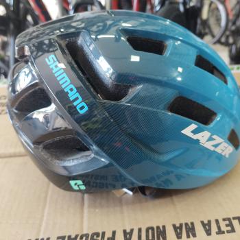 CAPACETE MTB TEMPO TAM UNICO KINETICORE TEAM SHIMANO