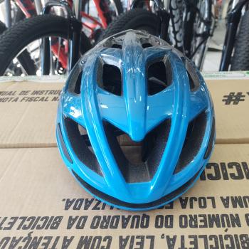 CAPACETE RACE MTB GRID PR/AZ