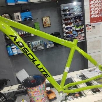 QUADRO 29 MTB NERO 5 VERDE - TAM. M (17)