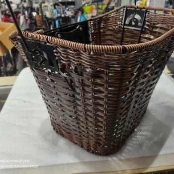 CESTA VIME 34X26X26CM MARROM ENGATE