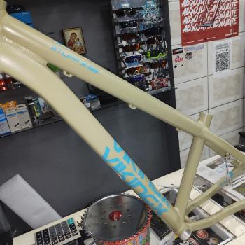 QUADRO 26 MTB X-38, ALM, VERDE OLIVA P/D