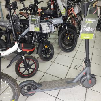 PATINETE ELETRICO 250W RODA 8,5 POL PARA MAXIMO 100KG