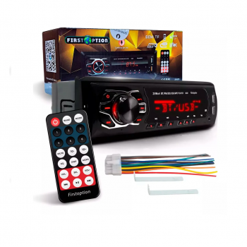 RADIO FIRST OPTION USB/SD/BT COM CONTROLE 2020