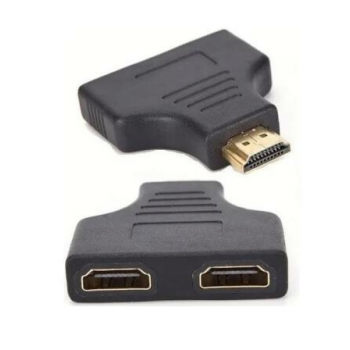 ADAPTADOR HDMI MACHO P/ 2 HDMI FEMEA SPLITTER HD