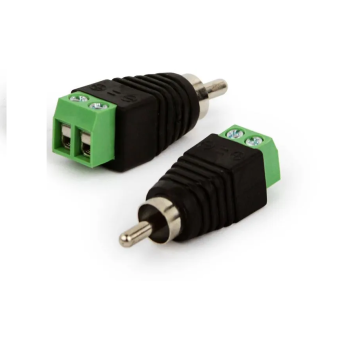 ADAPTADOR PLUG RCA P/TERMINAIS