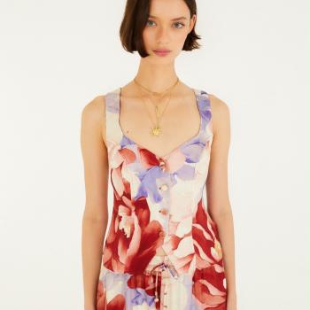 BLUSA COLETE FLORAL DOCE - M