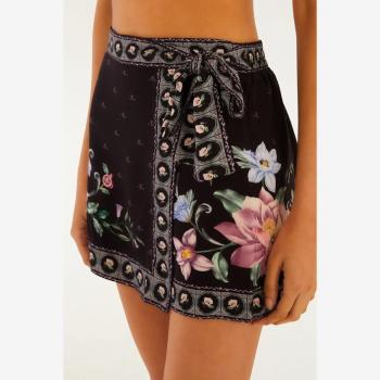 SHORT SAIA FLOR DE OUTONO - M