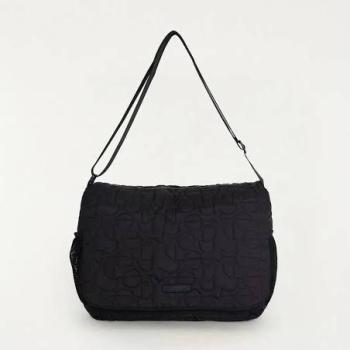 Bolsa Transversal Farm Brisa Puffer Preto