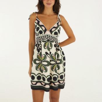 VESTIDO CURTO ALCA FLORARA - M