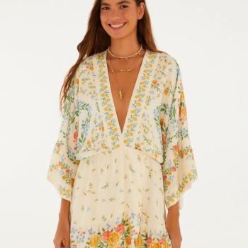 VESTIDO CURTO MANGA AURORA - G
