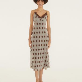VESTIDO DOUBLE RENDA POA - M