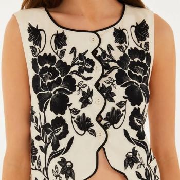BLUSA FLORAL DELICADO - G