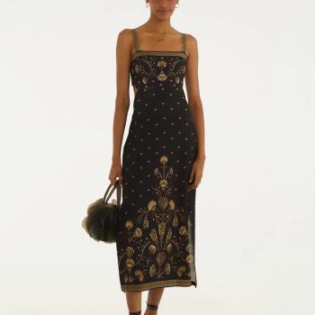 VESTIDO MIDI SONHO DE CONCHA - P