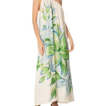VESTIDO LONGO LIRIO TROPICAL - G
