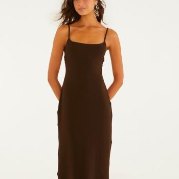 VESTIDO CROPPED DECOTE COSTAS - M