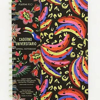 CADERNO RIO BANANADA