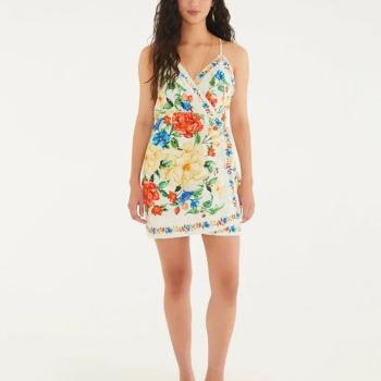 VESTIDO CURTO LAISE FLORAL MARIANA - G