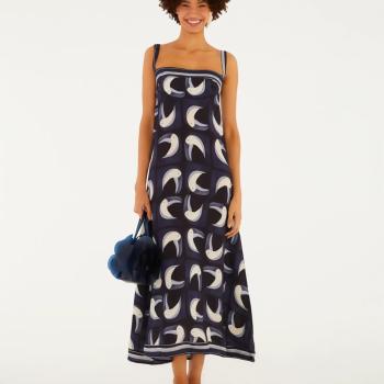 VESTIDO MIDI TUCA TROPICAL - G