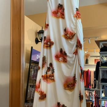 VESTIDO MIDI MANGABEIRA - M