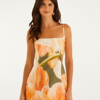 VESTIDO CURTO ALCAS AMARILIS - G
