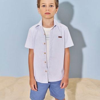 CONJ INFANTIL CAMISETA,BERMUDA E CAMISA JEAN E/AZ PRO