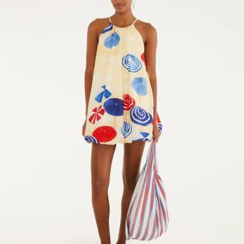 VESTIDO CURTO BALONE GUARDA SOL - M