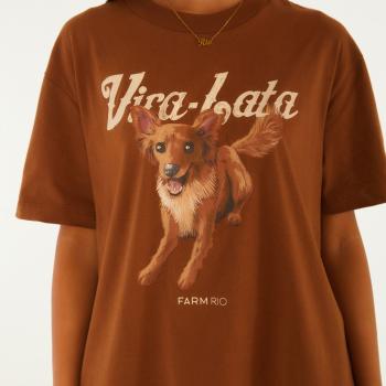 TSHIRT MEDIA VIRA LATA RAPOSINHA