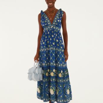 VESTIDO MARIAS JARDIM DE AZALEIAS - G