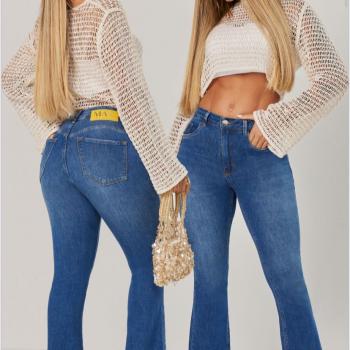 CALCA FEM FLARE PETIT COS ALTO UP PREMIUM