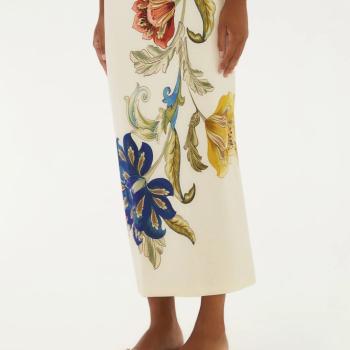 SAIA MIDI FLORAL MAITE E - M