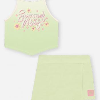 CONJ BLUSA E SHORTS/SAIA VD PARADISE/VD PARAD