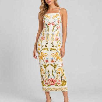 VESTIDO MIDI JARDIM BARBARA - P
