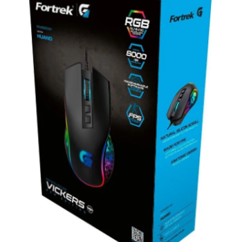 MOUSE GAMER RGB FORTREK VICKERS W/ SOFT