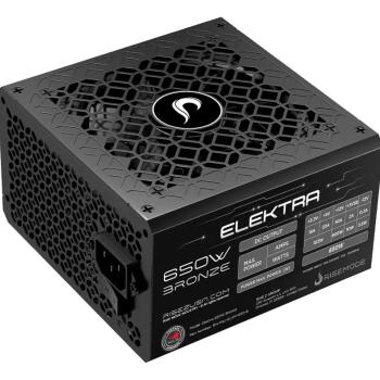 Fonte Gamer Rise Mode Elektra, 650W, Bronze, Full Modular, PFC Ativo, Branco - RM-PSU-ELKM-650-W