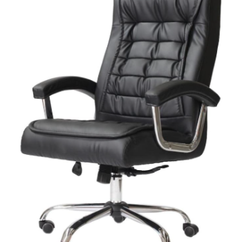 CADEIRA PRESIDENTE LUXO PRETA 9268