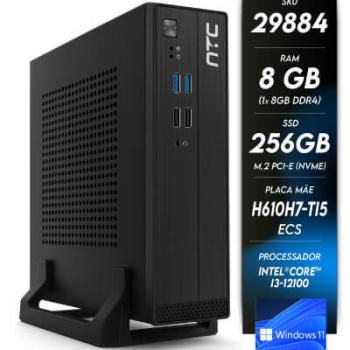 Computador NTC 4105 — Core i3 de 12ª Geração, 8 GB RAM, 256 GB