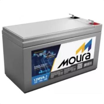 BATERIA SELADA VLR 12V 7A - NOBREAK MOURA