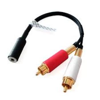 Adaptador p2 F para 2 RCA Macho