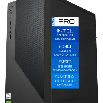 Computador Intel (I3-12100/8GB/SSD256NVMe/300W/H610)