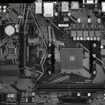 PLACA-MÃE GIGABYTE B550M H AM4 DDR4 AMD